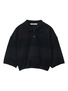 Alexander Wang: Чёрное поло 