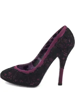 Dolce & Gabbana Pre-Owned: Фиолетовые туфли 