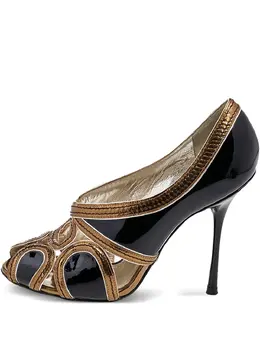 Dolce & Gabbana Pre-Owned: Чёрные туфли 