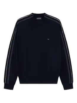 Emporio Armani: Свитер в полоску 