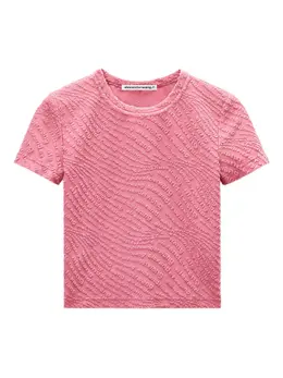 Alexander Wang: Розовая футболка 