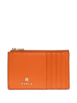 Furla: Оранжевый картхолдер 