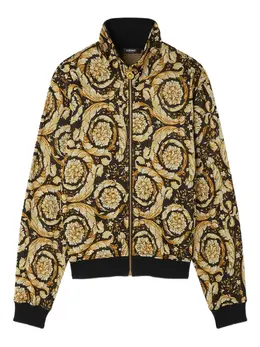 Versace: Жаккардовый свитшот  Barocco
