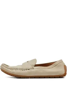 Gucci Pre-Owned: Бежевые лоферы 