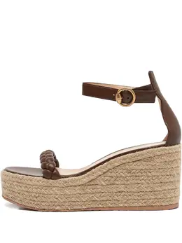 Gianvito Rossi: Коричневые сандалии 