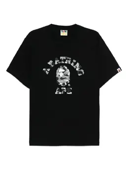 A BATHING APE®: Чёрная футболка 