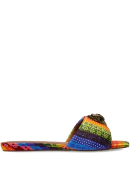 Kurt Geiger London: Многоцветные сандалии 