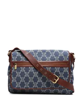 Céline Pre-Owned: Голубая сумка 