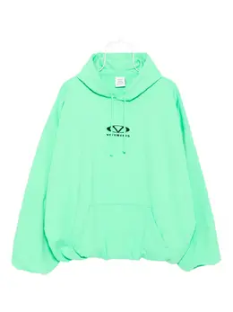 VETEMENTS: Зелёная толстовка 