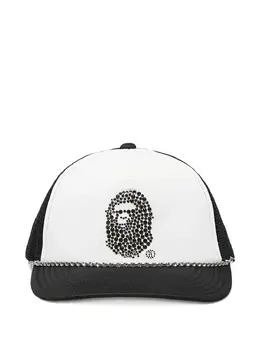 A BATHING APE®: Чёрная кепка 