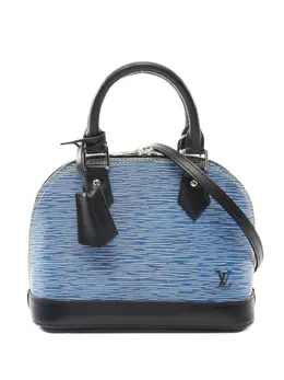 Louis Vuitton Pre-Owned: Голубая сумка 