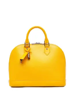 Louis Vuitton Pre-Owned: Жёлтая сумка 