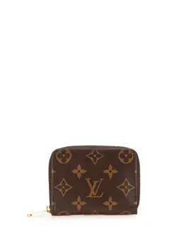Louis Vuitton Pre-Owned: Коричневый кошелёк 