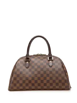 Louis Vuitton Pre-Owned: Коричневая сумка 