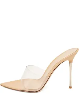 Gianvito Rossi: Бежевые сандалии 