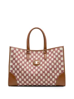 Céline Pre-Owned: Коричневая сумка-шоппер 