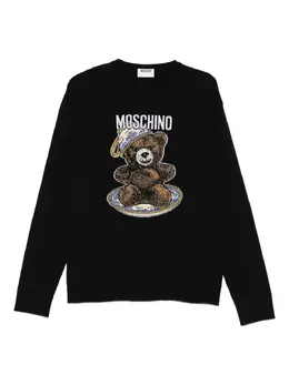 Moschino: Свитер  Teddy из шерсти