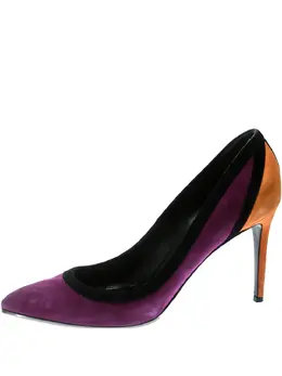 Gucci Pre-Owned: Фиолетовые туфли 
