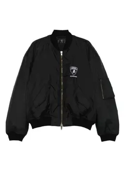 Balenciaga: Чёрная куртка 