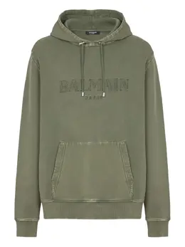 Balmain: Толстовка с принтом 