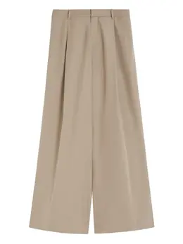 'S Max Mara: Бежевые брюки 