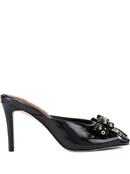 Kurt Geiger London: Чёрные сабо 