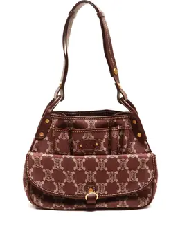 Céline Pre-Owned: Коричневая сумка 