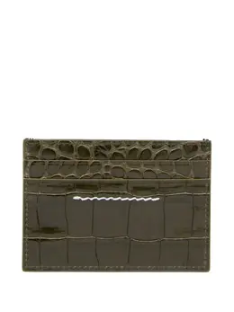 MM6 Maison Margiela: Зелёный картхолдер 