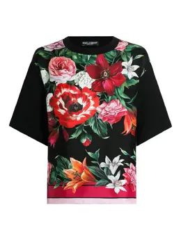 Dolce & Gabbana: Хлопковая футболка  T