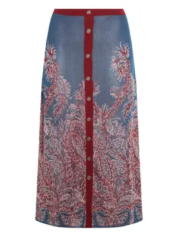 ETRO: Жаккардовая юбка 