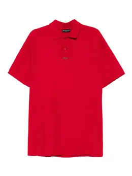 Balenciaga Pre-Owned: Красное поло 