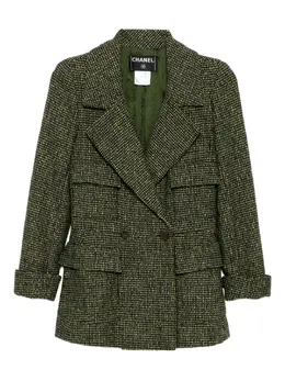 CHANEL Pre-Owned: Двубортная куртка 