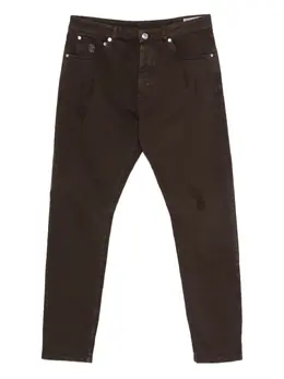 Brunello Cucinelli: Прямые джинсы 