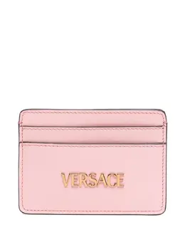 Versace: Розовый картхолдер 