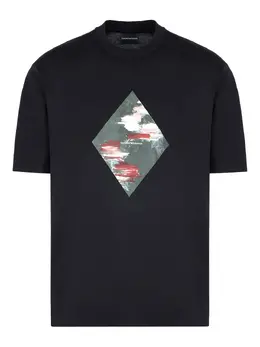 Emporio Armani: Футболка с принтом 