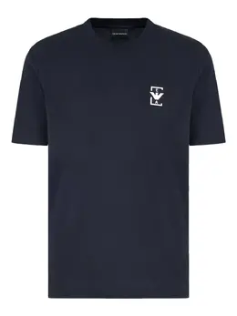 Emporio Armani: Синяя футболка 