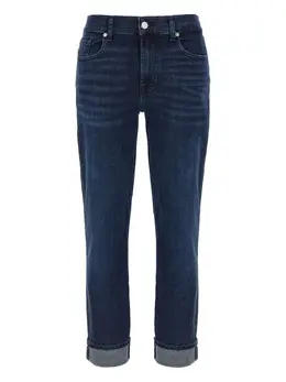 7 For All Mankind: Джинсы стрейч 