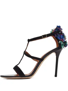 Malone Souliers: Чёрные сандалии 