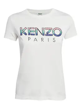 Kenzo Pre-Owned: Белая футболка 
