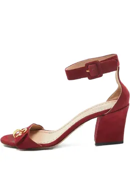Christian Dior Pre-Owned: Красные сандалии 