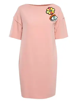 Moschino Pre-Owned: Розовое платье 