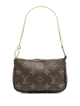 Louis Vuitton Pre-Owned: Коричневая сумка 