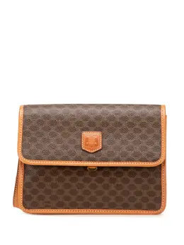 Céline Pre-Owned: Коричневый клатч 