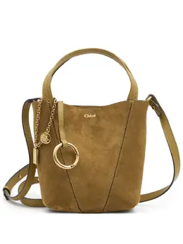Chloé: Светлая сумка-шоппер 
