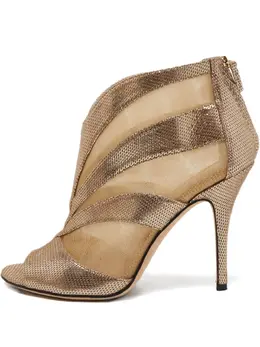 Fendi Pre-Owned: Бежевые ботинки 