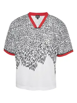 Just Cavalli: Футболка с леопардовым принтом 