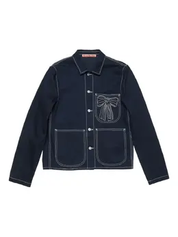 Acne Studios: Куртка с бантом 