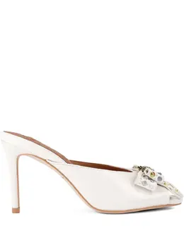 Kurt Geiger London: Белые сандалии 