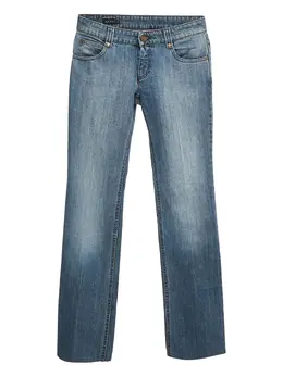 Gucci Pre-Owned: Голубые джинсы 