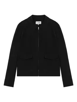 MM6 Maison Margiela: Чёрная рубашка 